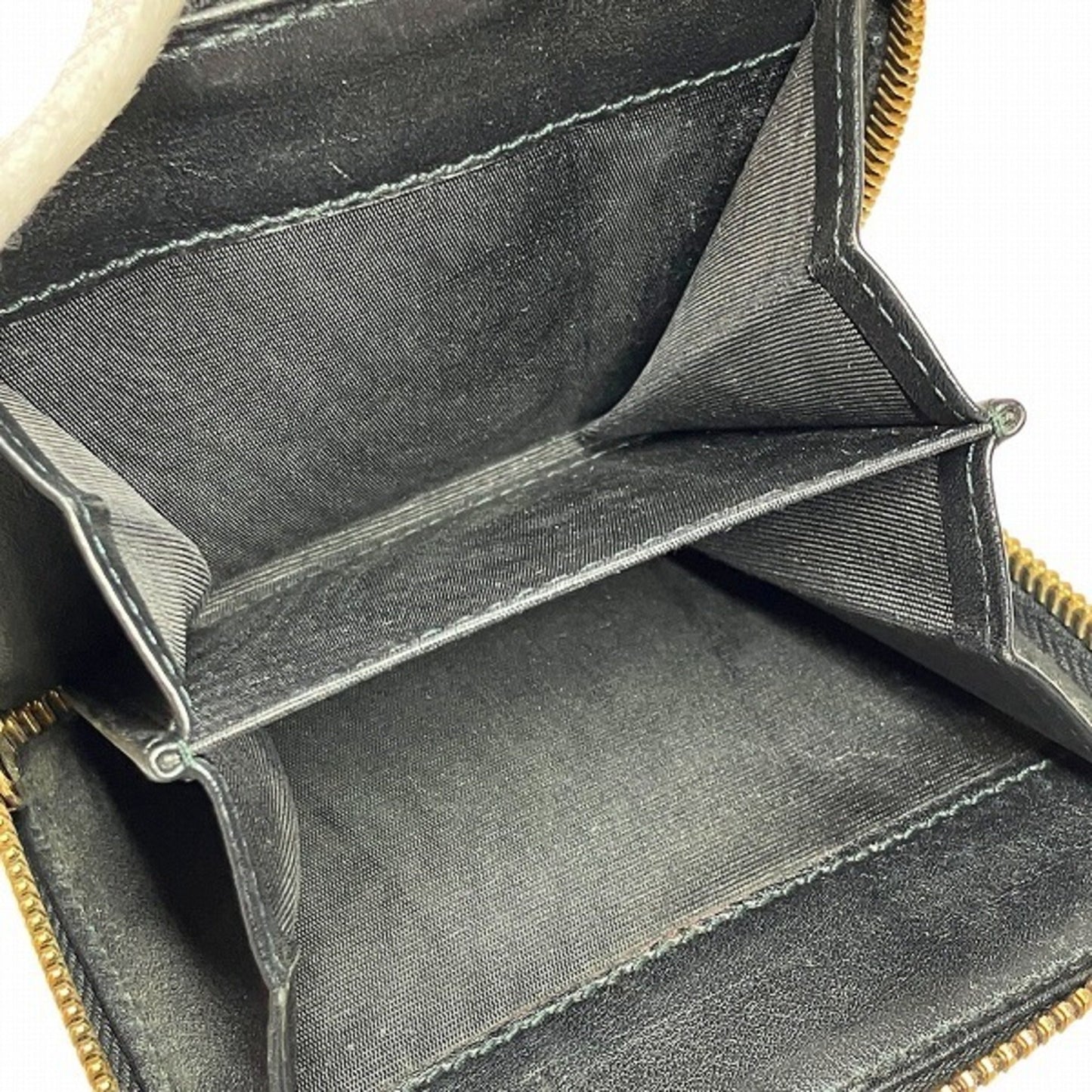Gucci Black Leather Coin Purse/Coin Case