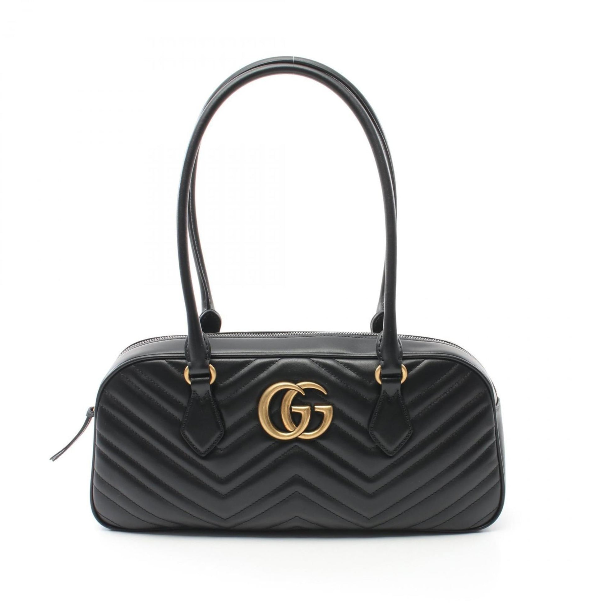 Gucci Black Leather Tote Bag ()