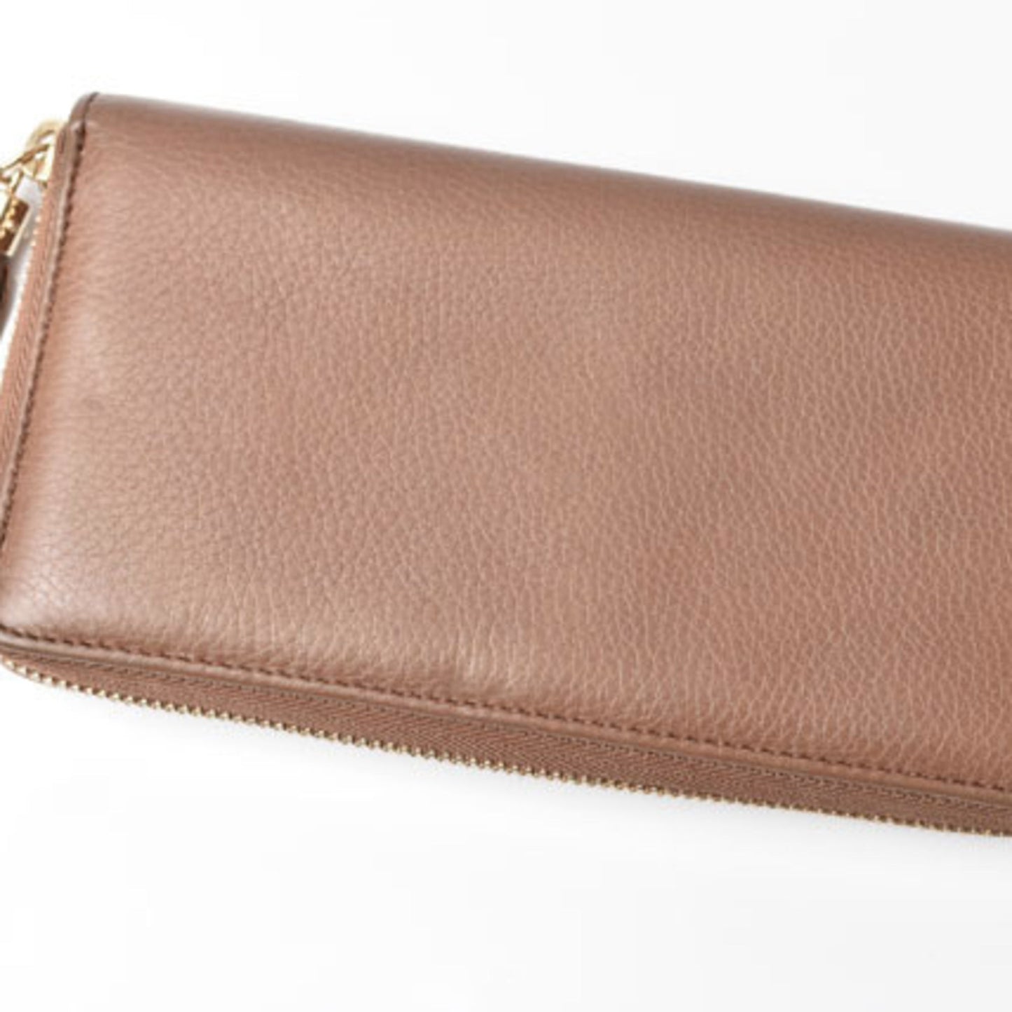 Gucci Soho Brown Leather Long Wallet (Bi-Fold)