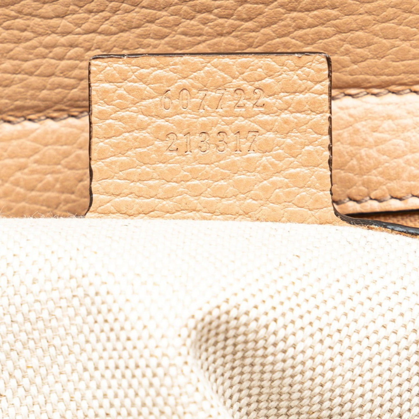 Gucci Soho Beige Leather Handbag Shoulder Bag