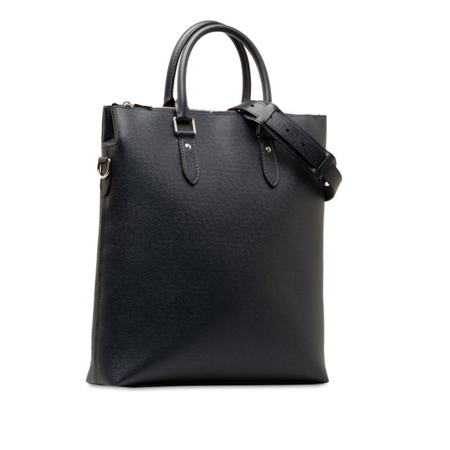 Louis Vuitton Navy Ocean Leather Shoulder Bag Tote Bag