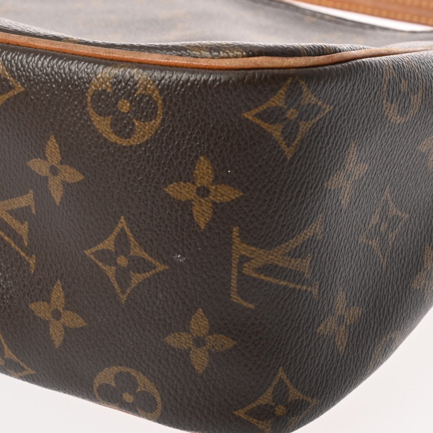 Louis Vuitton Brown Monogram Canvas Shoulder Bag