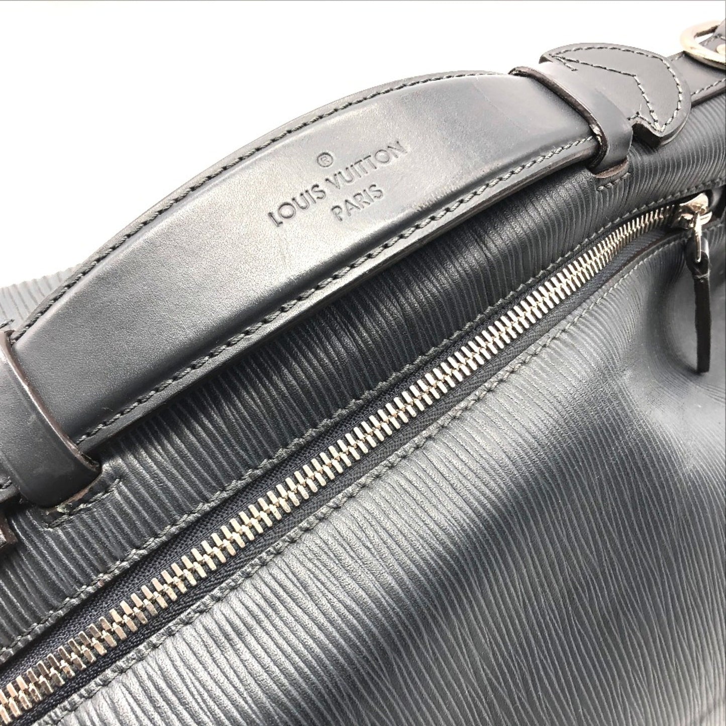 Louis Vuitton Black Leather Shoulder Bag