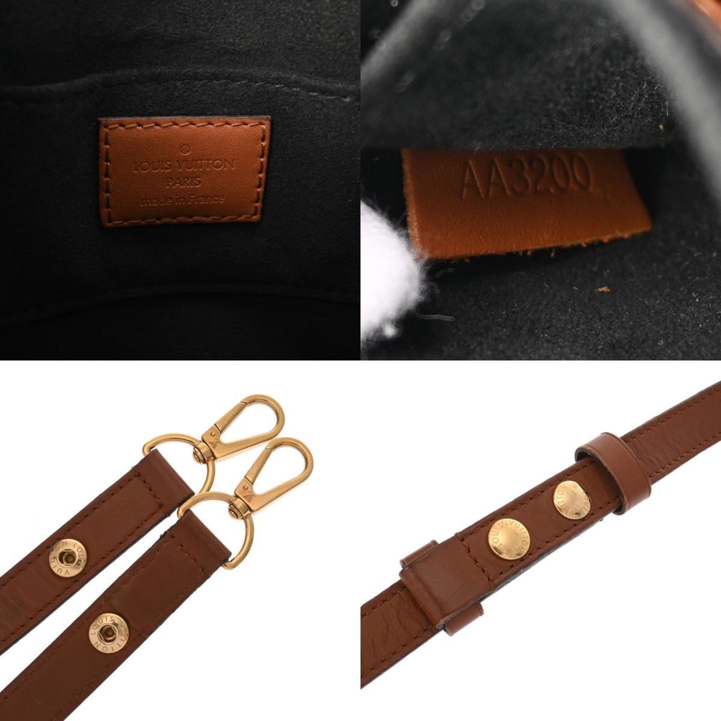 Louis Vuitton Brown Monogram Canvas Shoulder Bag