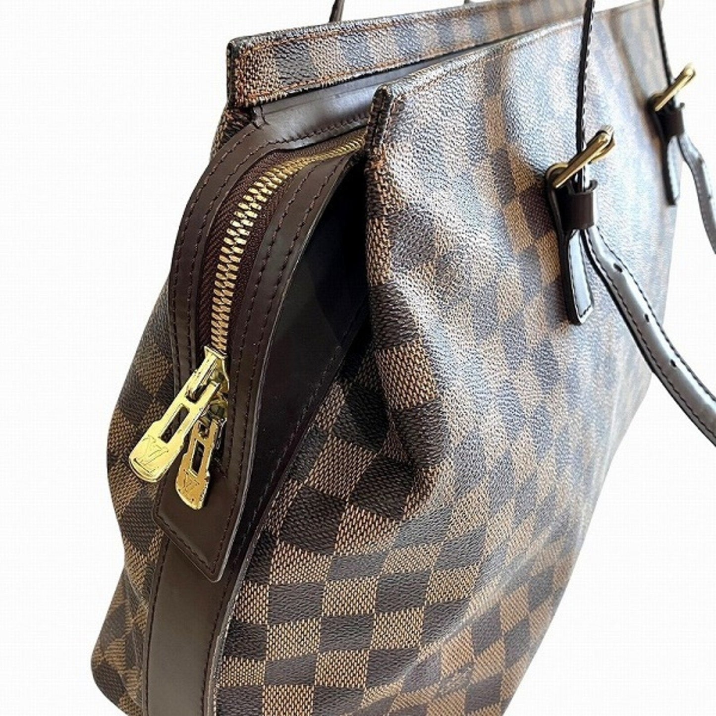 Louis Vuitton Brown Shoulder Bag Tote Bag