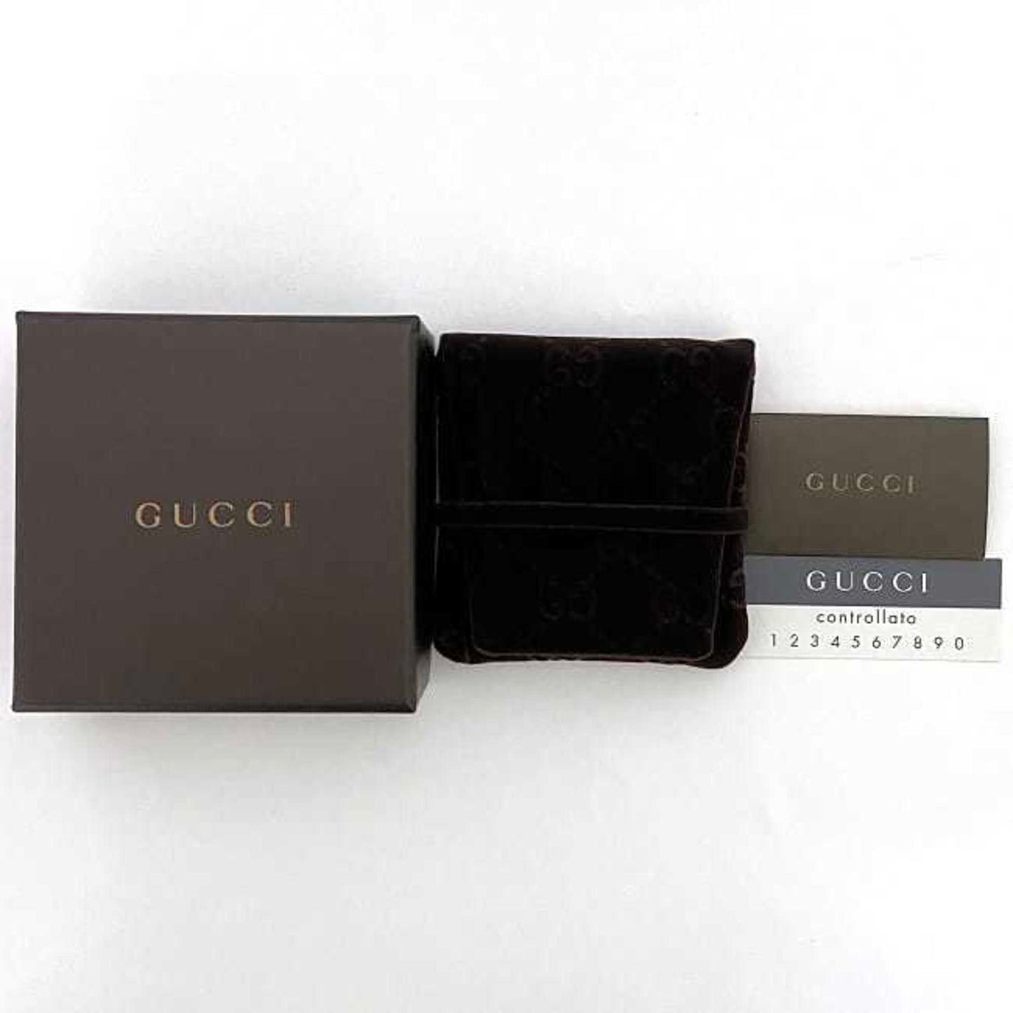 Gucci Silver Silver Band Ring