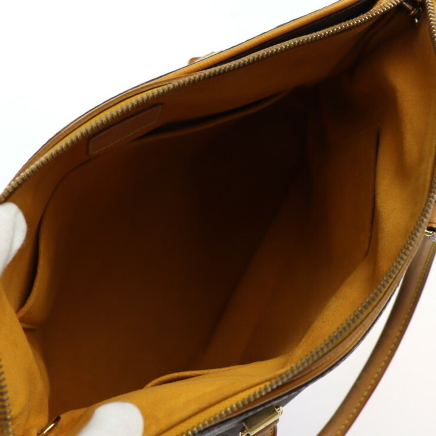 Louis Vuitton Brown Monogram Monogram Leather Handbag Shoulder Bag Tote Bag
