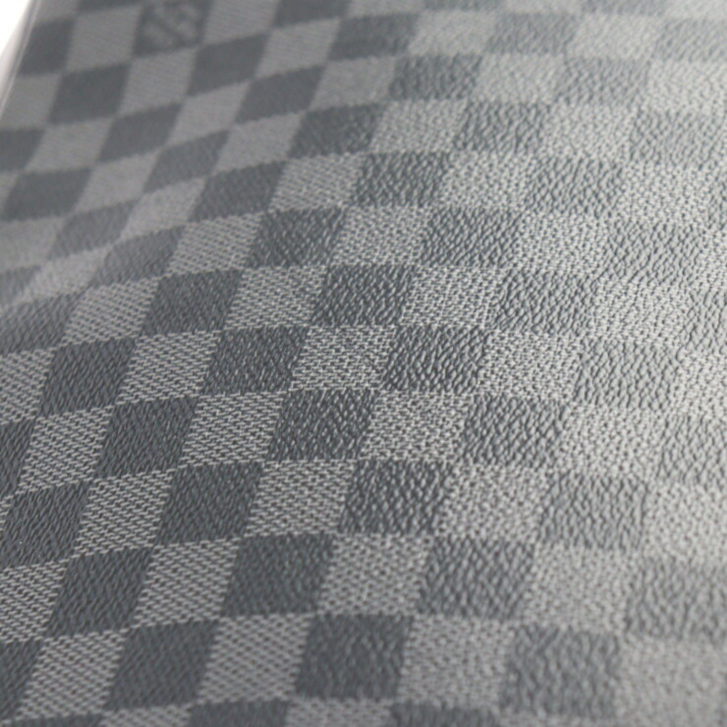 Louis Vuitton Black Gray Damier Graphite Leather Shoulder Bag