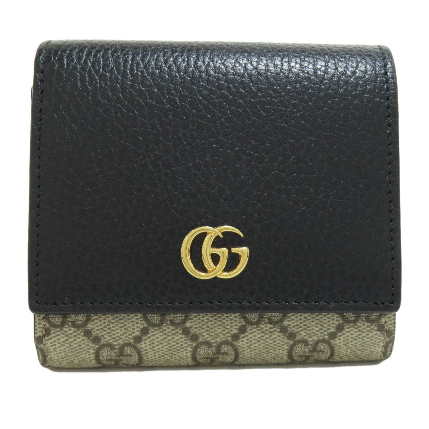 Gucci Black Leather Wallet (Bi-Fold) ()