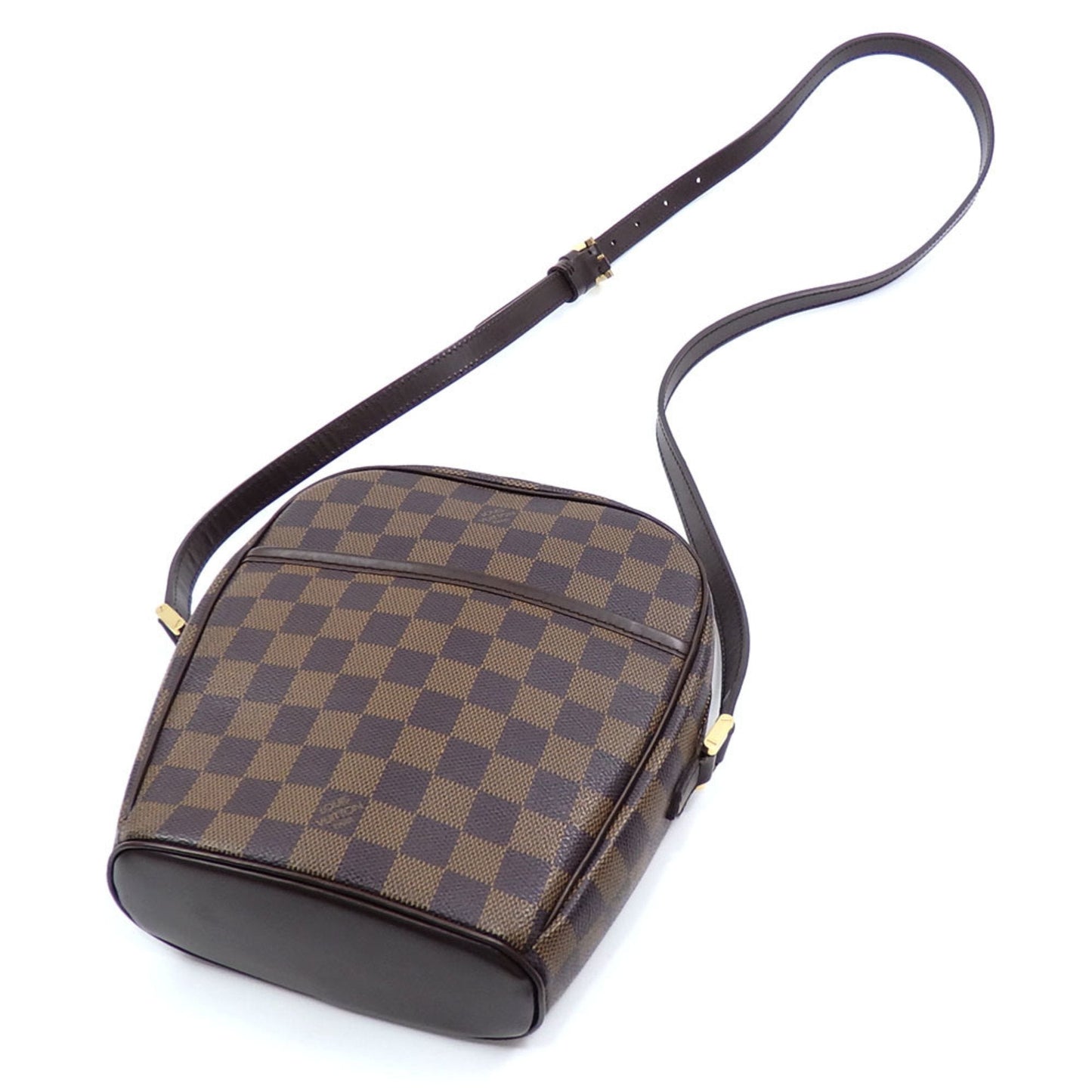 Louis Vuitton Damier Canvas Ebene Damier Canvas Shoulder Bag