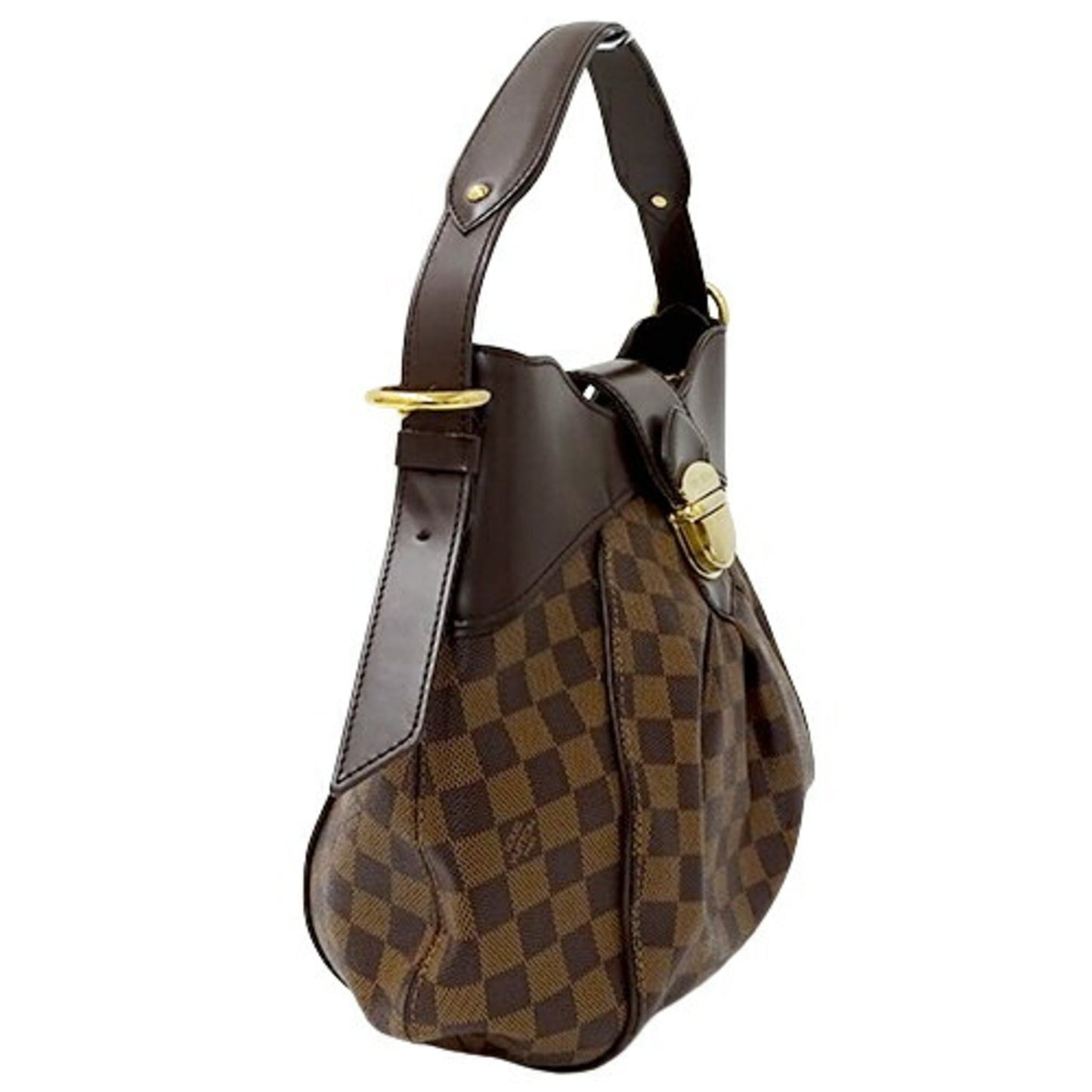 Louis Vuitton Damier Damier Canvas Ebene Damier Canvas Shoulder Bag