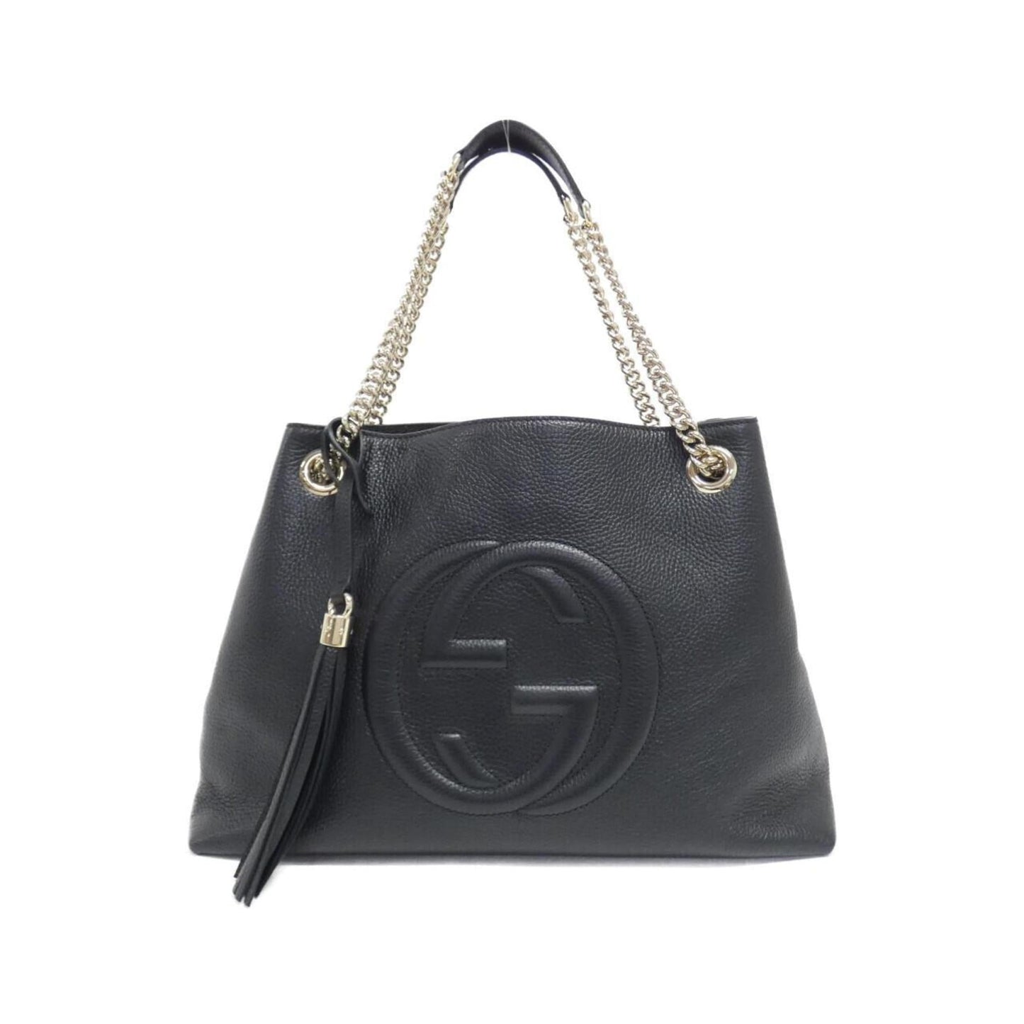 Gucci Black Leather Shoulder Bag ()