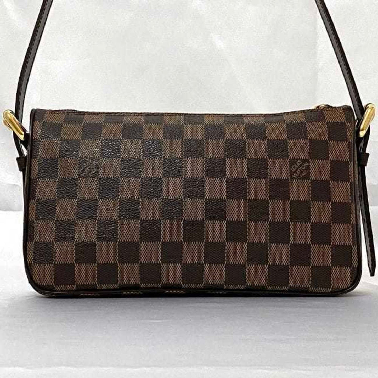Louis Vuitton Damier Brown Damier Canvas Ebene Galle Damier Canvas Shoulder Bag