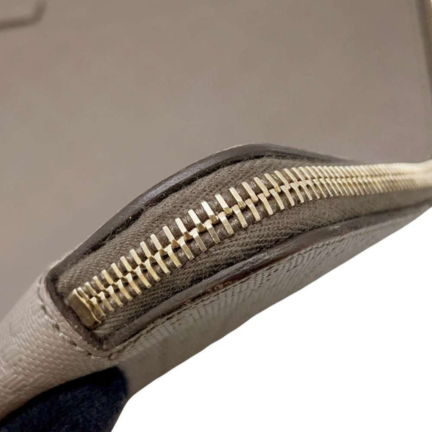 Gucci Grayish Leather Clutch Bag