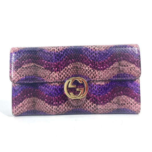 Gucci Purple Other Long Wallet (Bi-Fold) ()