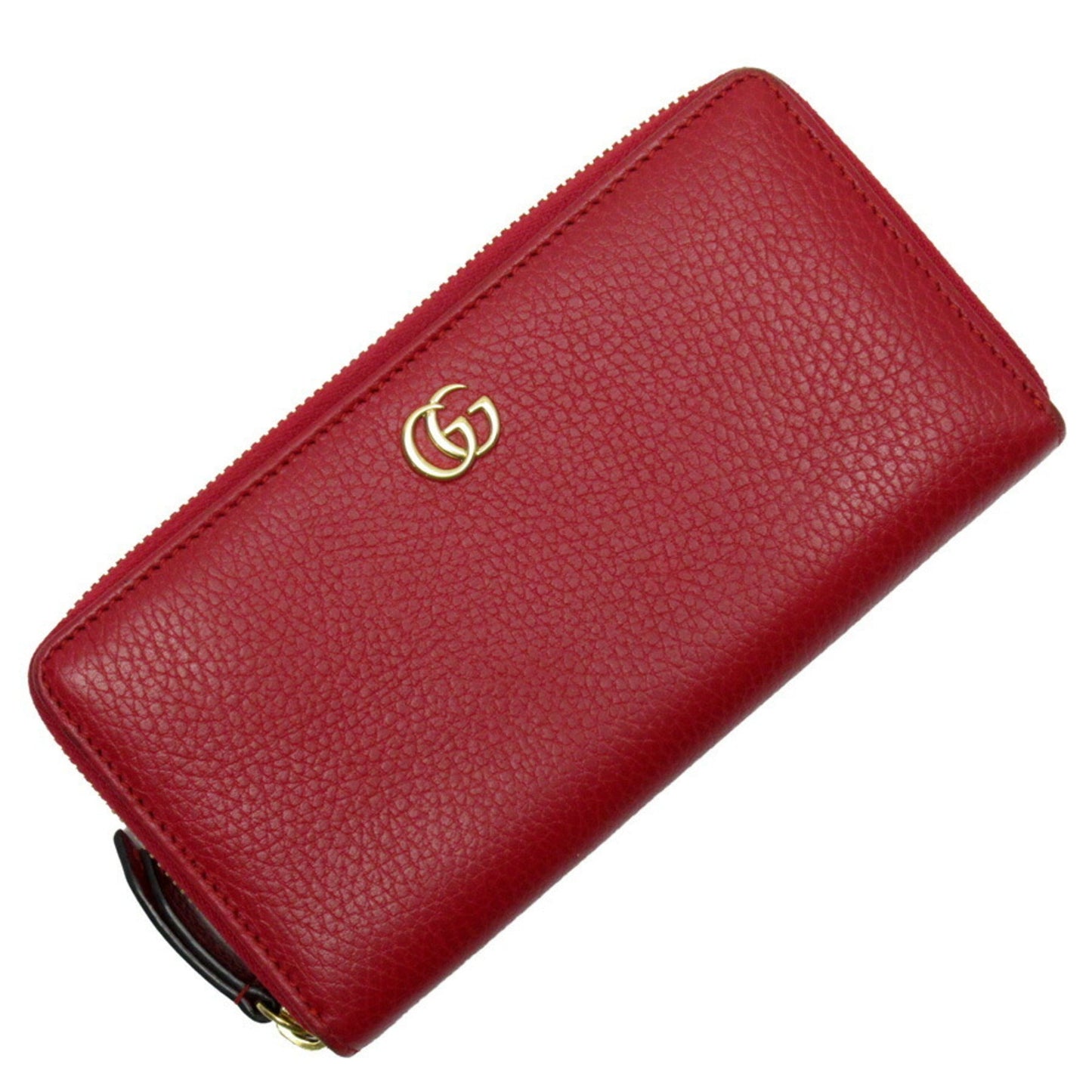 Gucci Red Color Leather Coin Purse/Coin Case ()