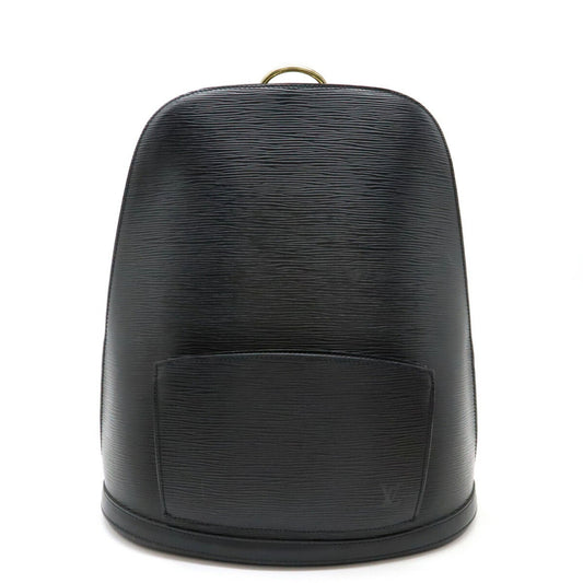 Louis Vuitton Black Noir Epi Leather Backpack Shoulder Bag ()
