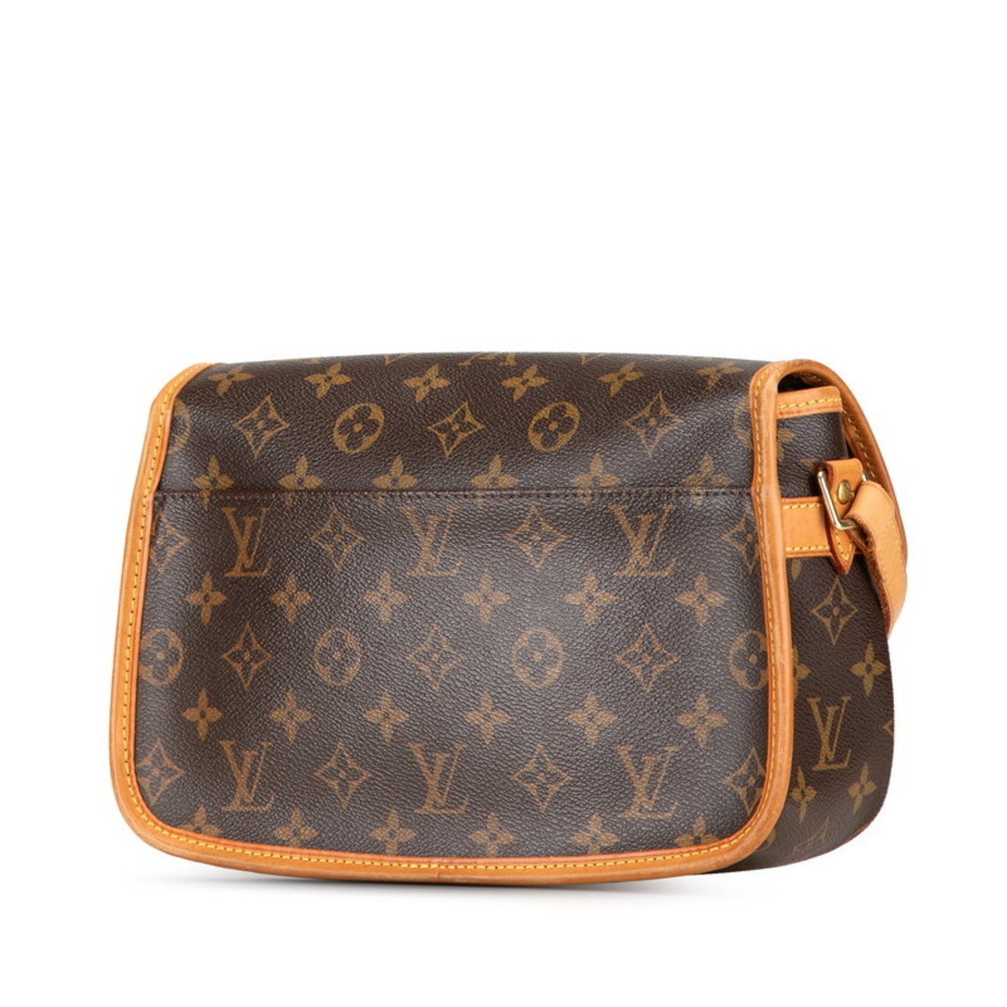 Louis Vuitton Brown Pvc Leather Shoulder Bag