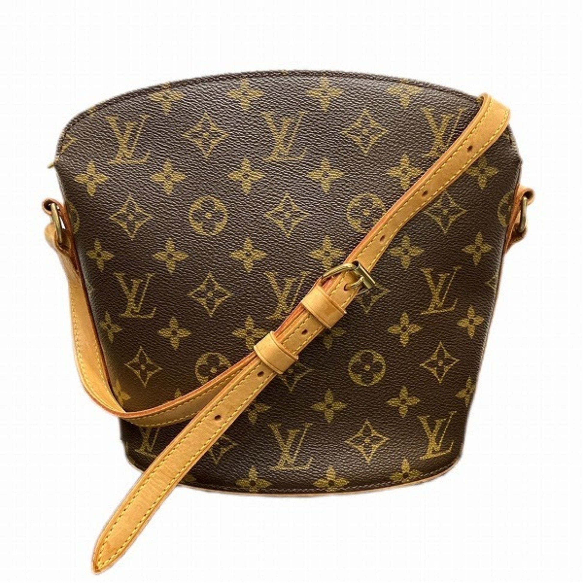 Louis Vuitton Brown Shoulder Bag ()