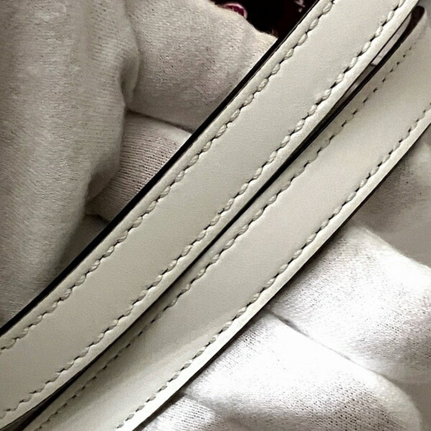 Gucci Brown Pink White Canvas Leather Tote Bag
