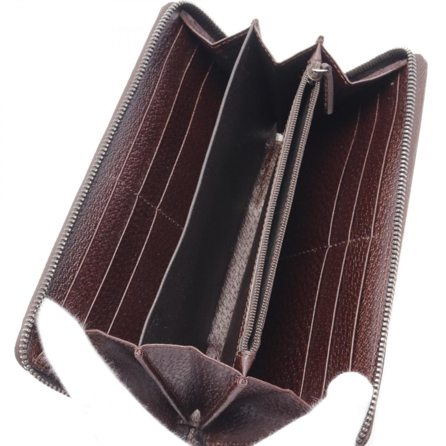 Gucci Beige Brown Gg Canvas Leather Wallet (Bi-Fold)
