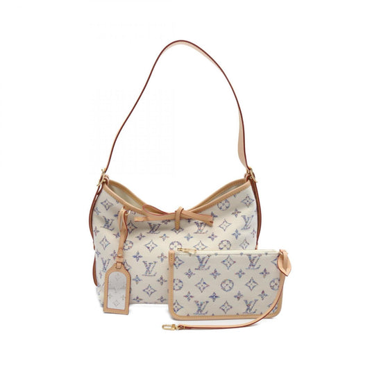 Louis Vuitton Multi-Color White Monogram Jacquard Shoulder Bag ()