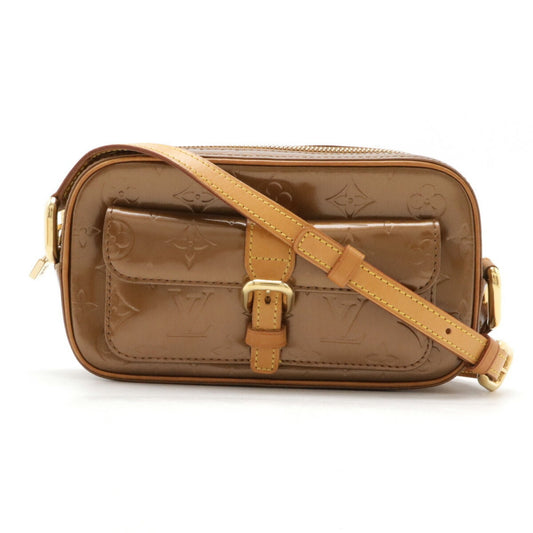 Louis Vuitton Bronze Leather Shoulder Bag ()