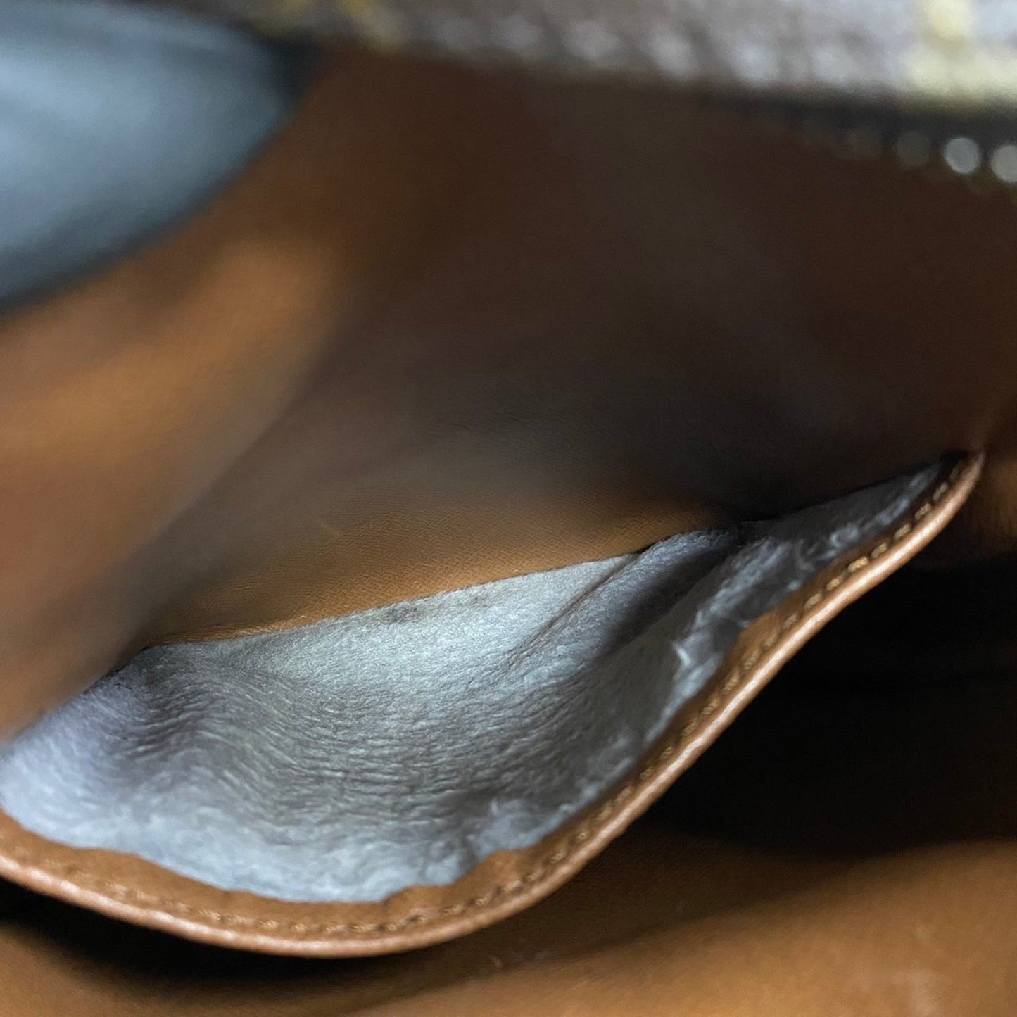 Louis Vuitton Monogram Brown Leather Pvc Shoulder Bag
