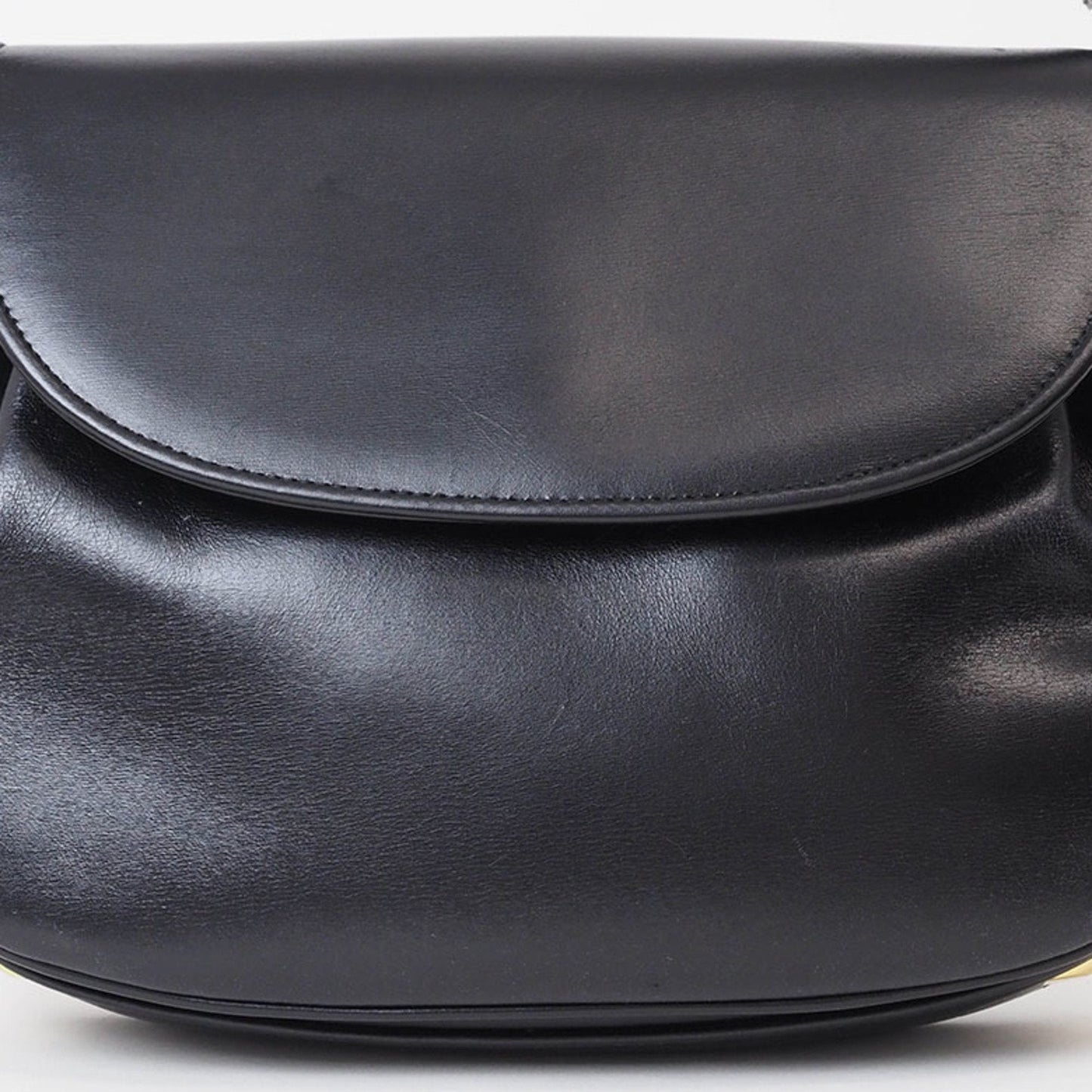 Gucci Black Leather Shoulder Bag