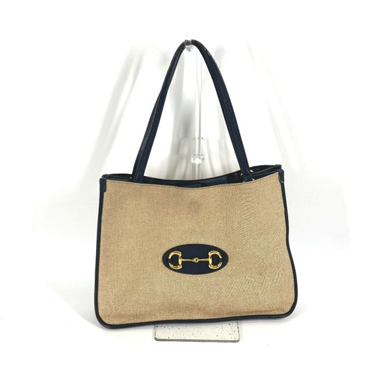 Gucci Beige Cloth Tote Bag ()