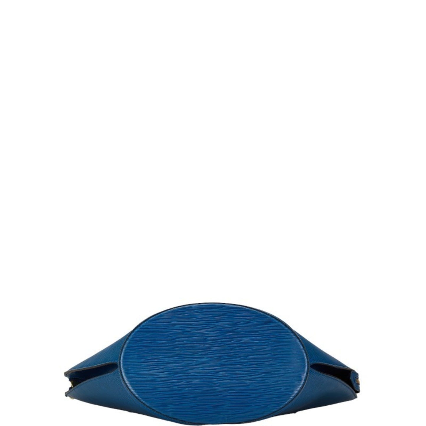 Louis Vuitton Toledo Blue Leather Shoulder Bag Tote Bag