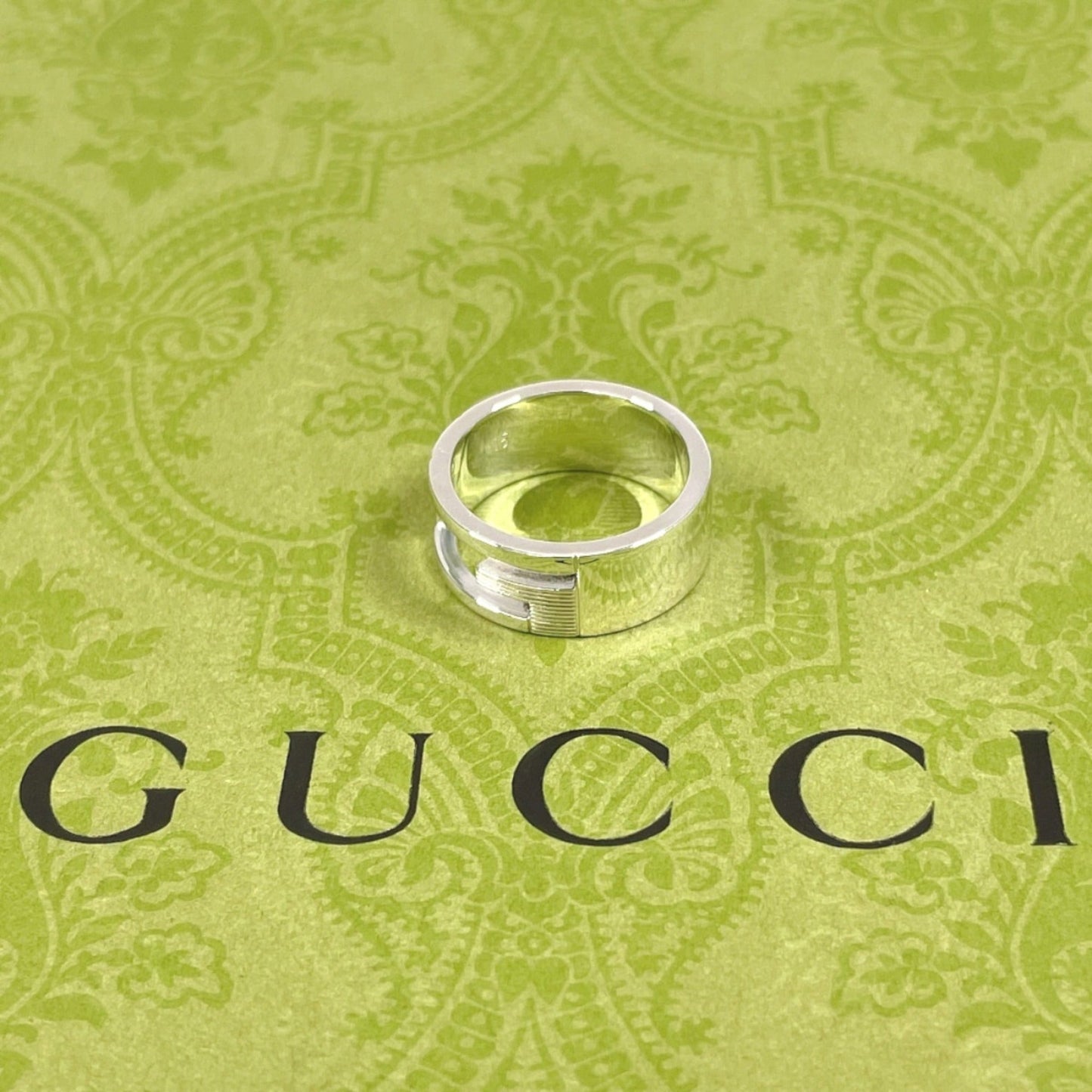 Gucci Silver Silver 925 Band Ring