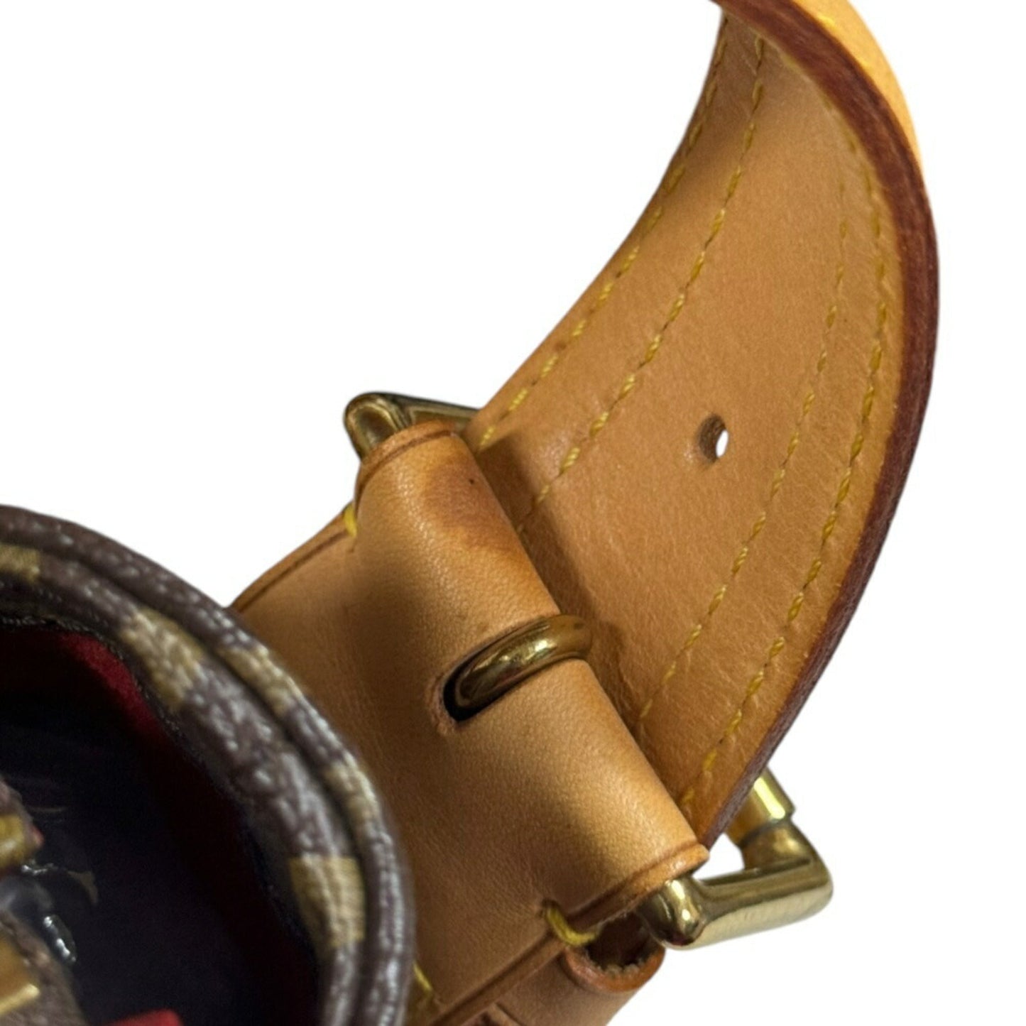 Louis Vuitton Brown Monogram Canvas Shoulder Bag