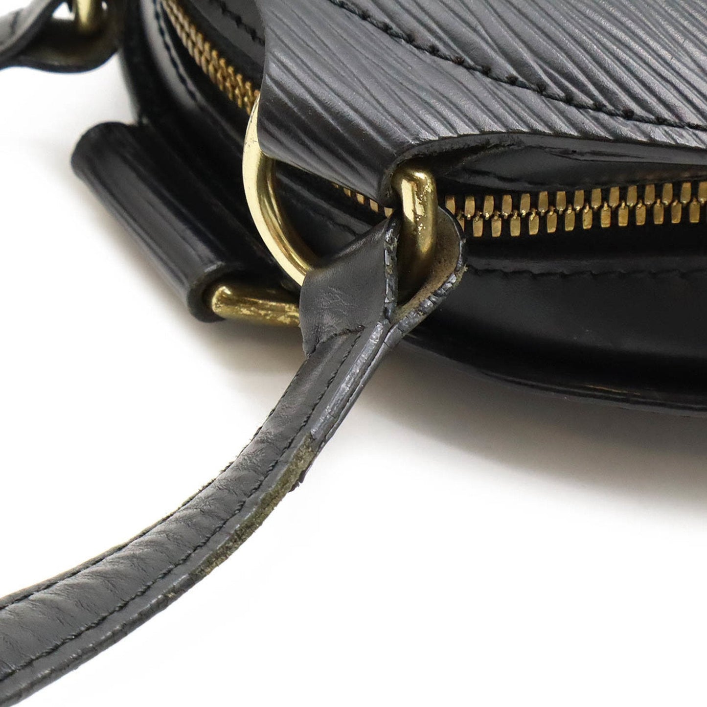 Louis Vuitton Noir Epi Leather Backpack Shoulder Bag