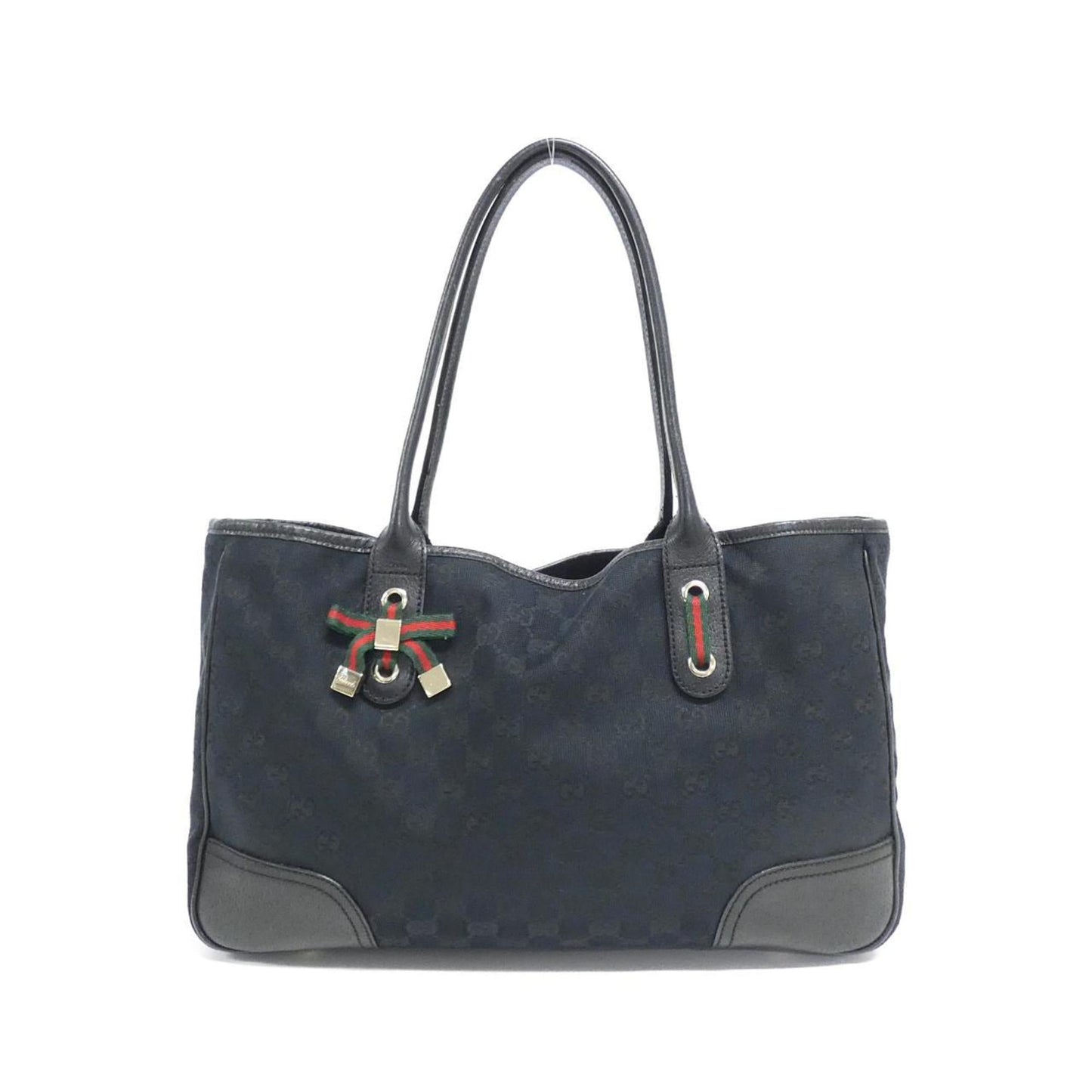 Gucci Black Gg Canvas Tote Bag ()
