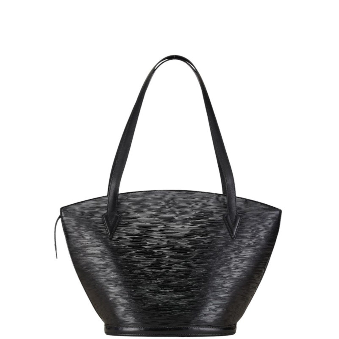 Louis Vuitton Black Noir Leather Shoulder Bag Tote Bag