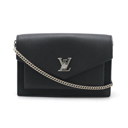 Louis Vuitton Noir Clutch Bag Pochette Shoulder Bag ()
