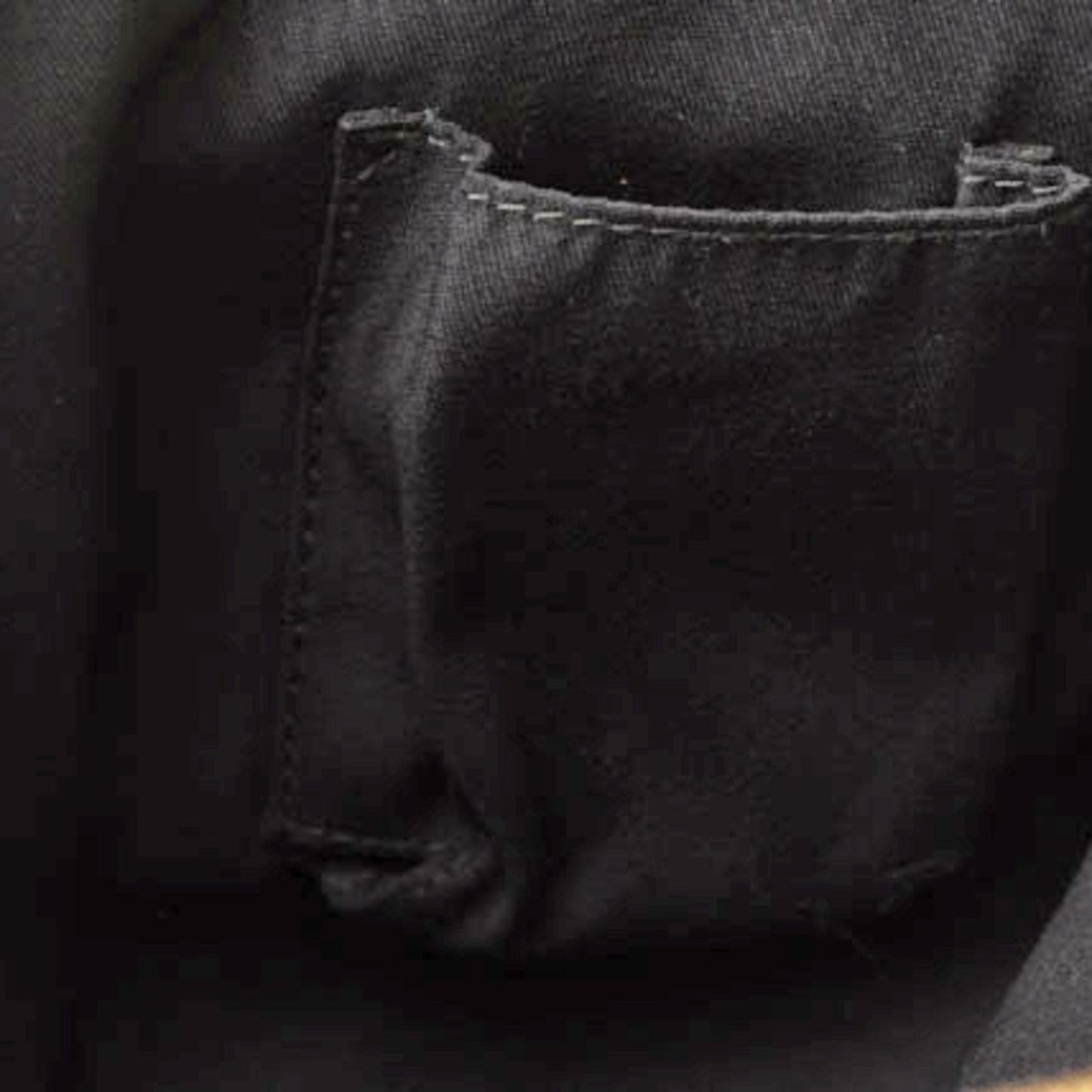Gucci Black Canvas Leather Handbag