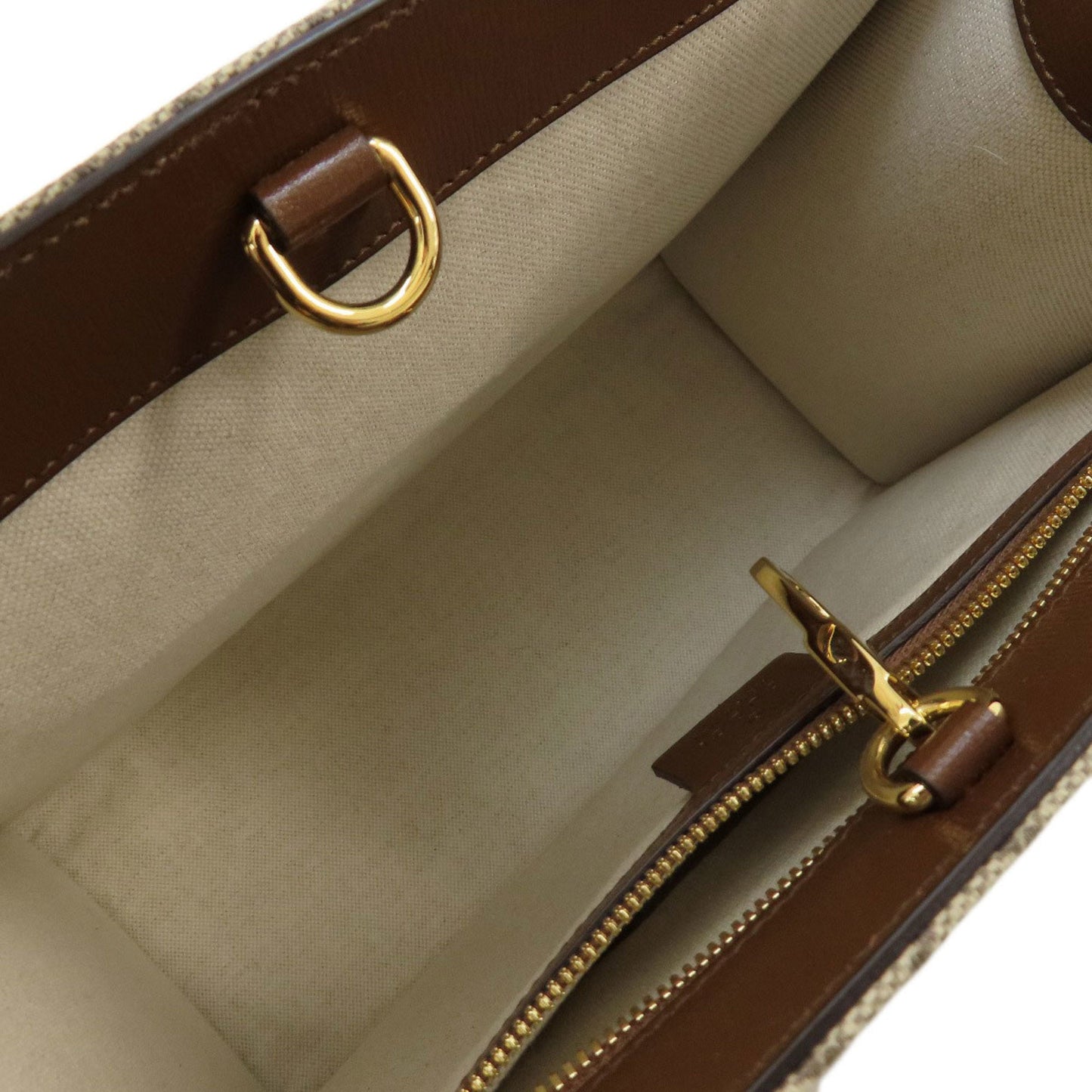 Gucci Brown Pvc Handbag