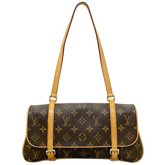 Louis Vuitton Monogram Beige Brown Monogram Monogram Handbag Shoulder Bag ()