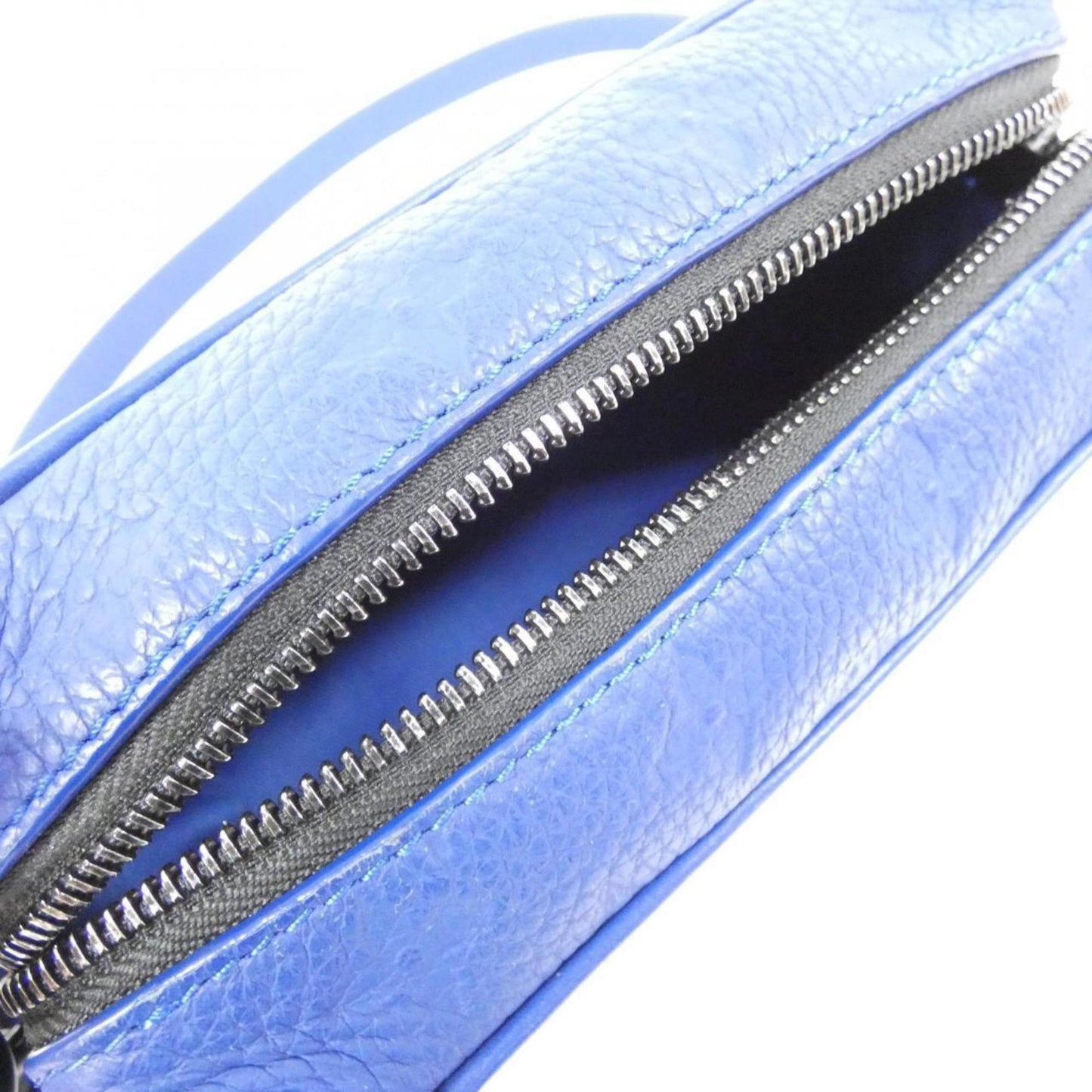 Louis Vuitton Blue Leather Shoulder Bag