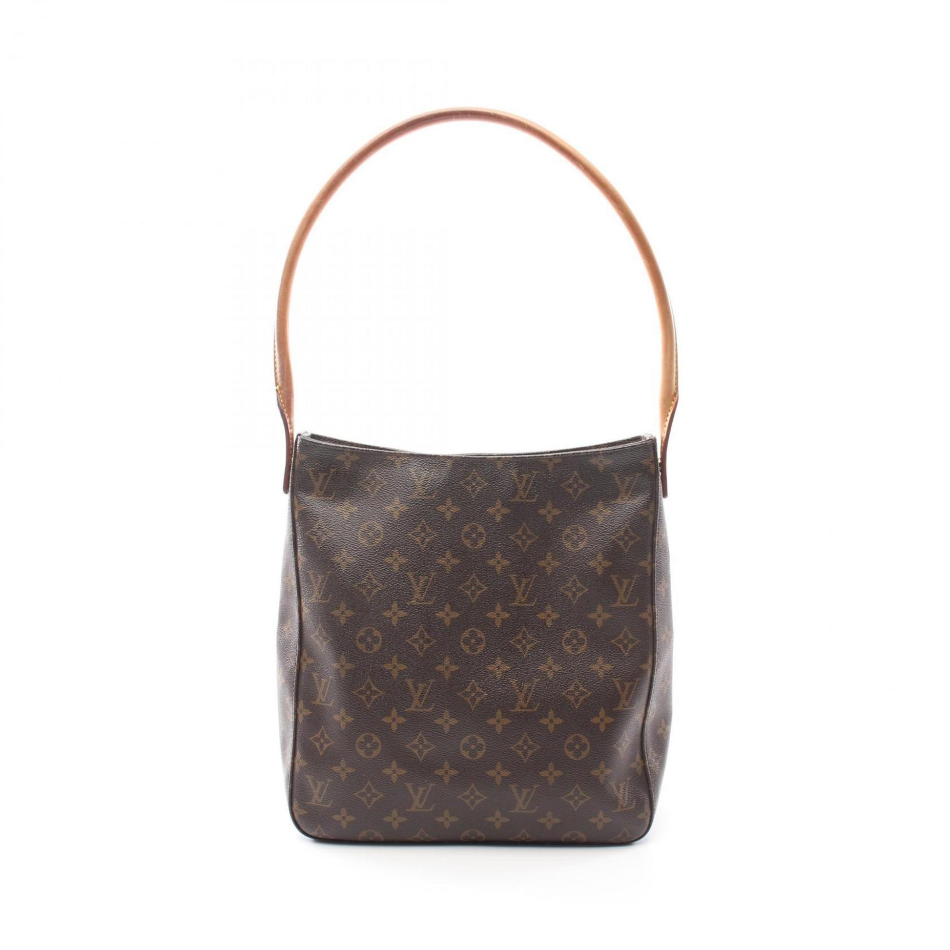 Louis Vuitton Monogram Brown Pvc Leather Shoulder Bag ()