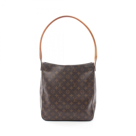 Louis Vuitton Monogram Brown Pvc Leather Shoulder Bag ()