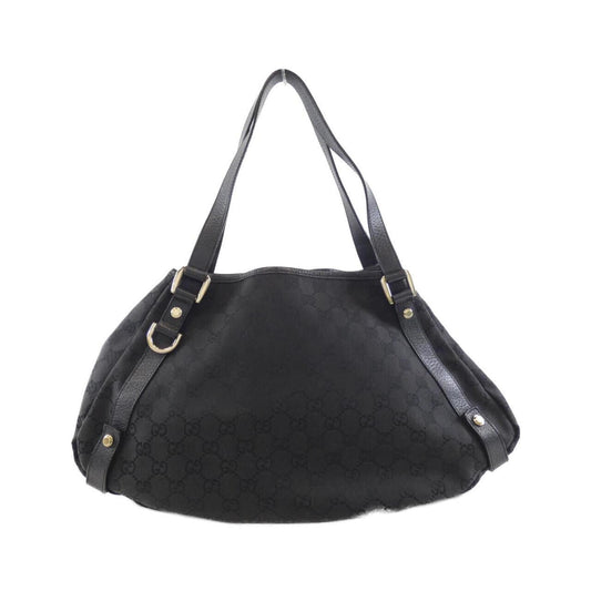 Gucci Gg Canvas Black Gg Canvas Shoulder Bag ()