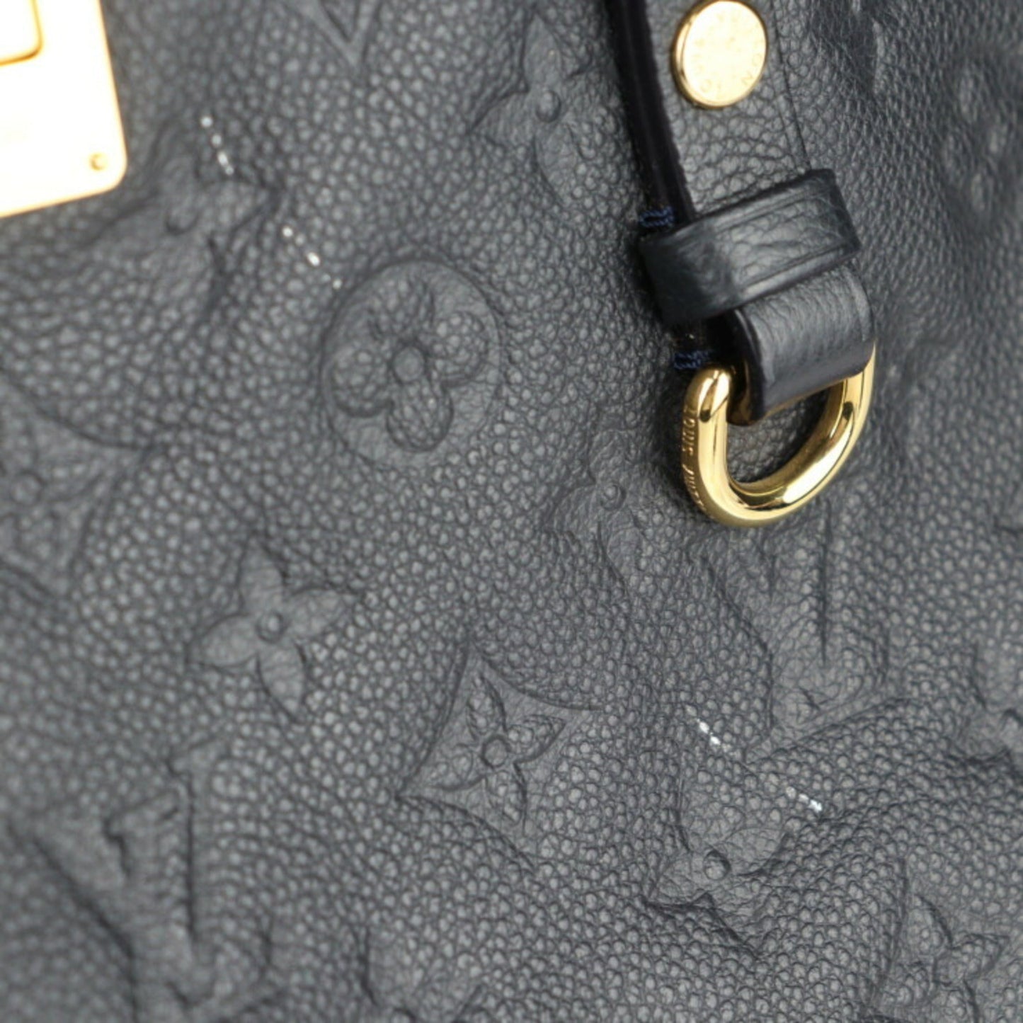 Louis Vuitton Black Monogram Empreinte Handbag Shoulder Bag Tote Bag