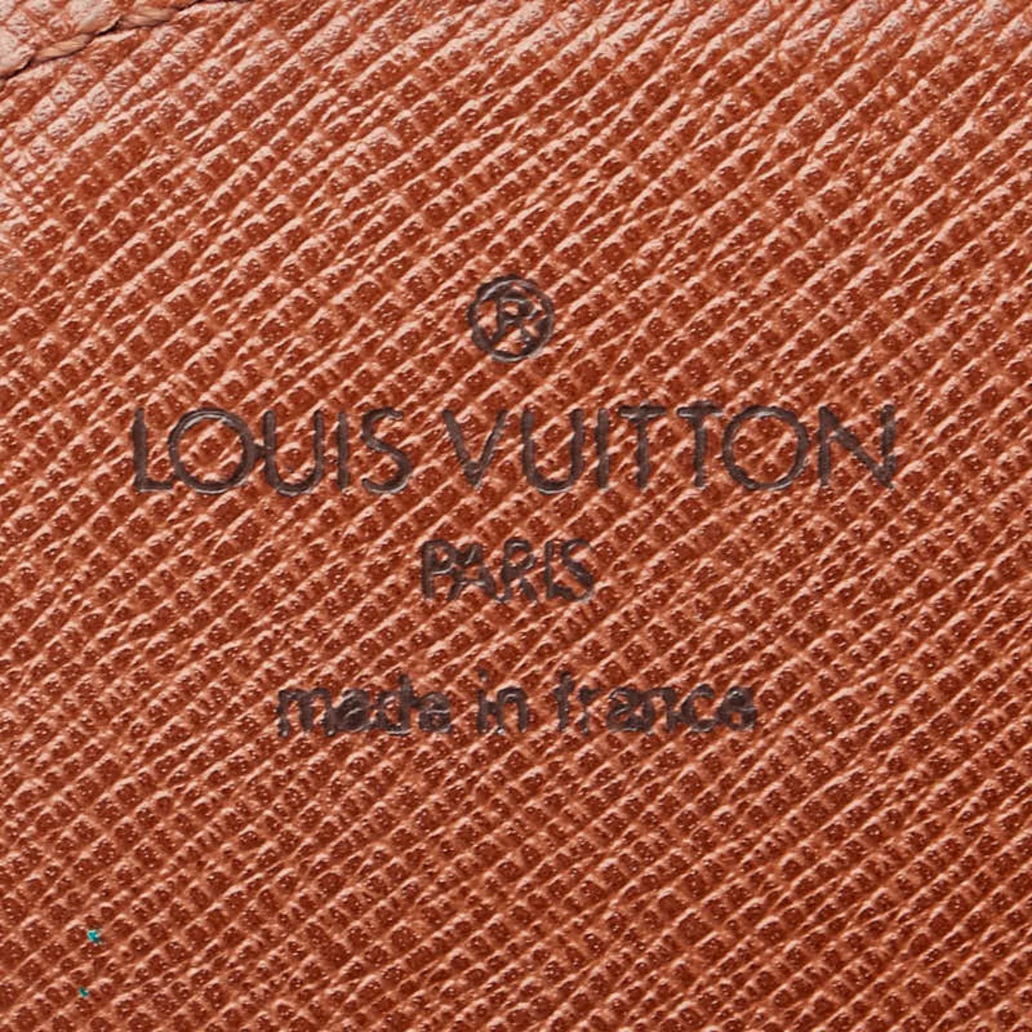 Louis Vuitton Brown Pvc Leather Shoulder Bag
