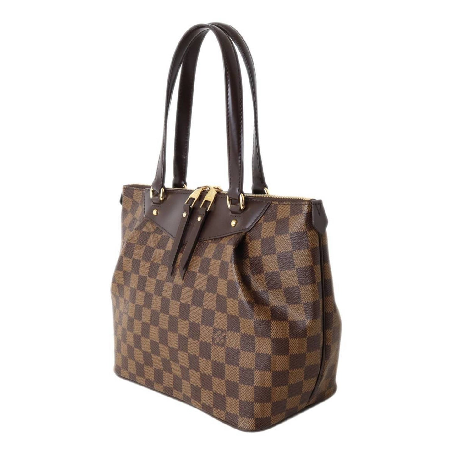Louis Vuitton Damier Damier Canvas Ebene Handbag Shoulder Bag ()