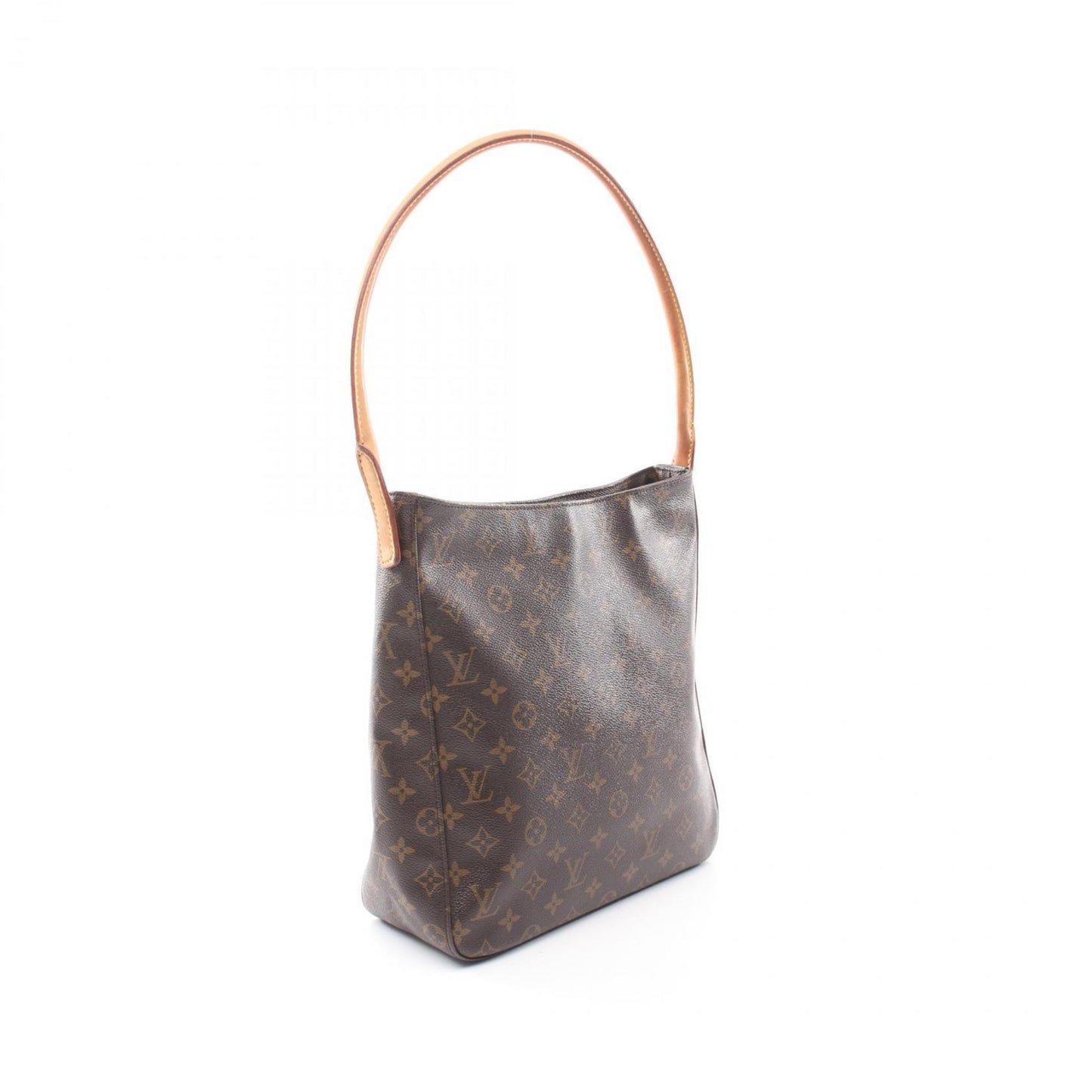 Louis Vuitton Monogram Brown Pvc Leather Shoulder Bag