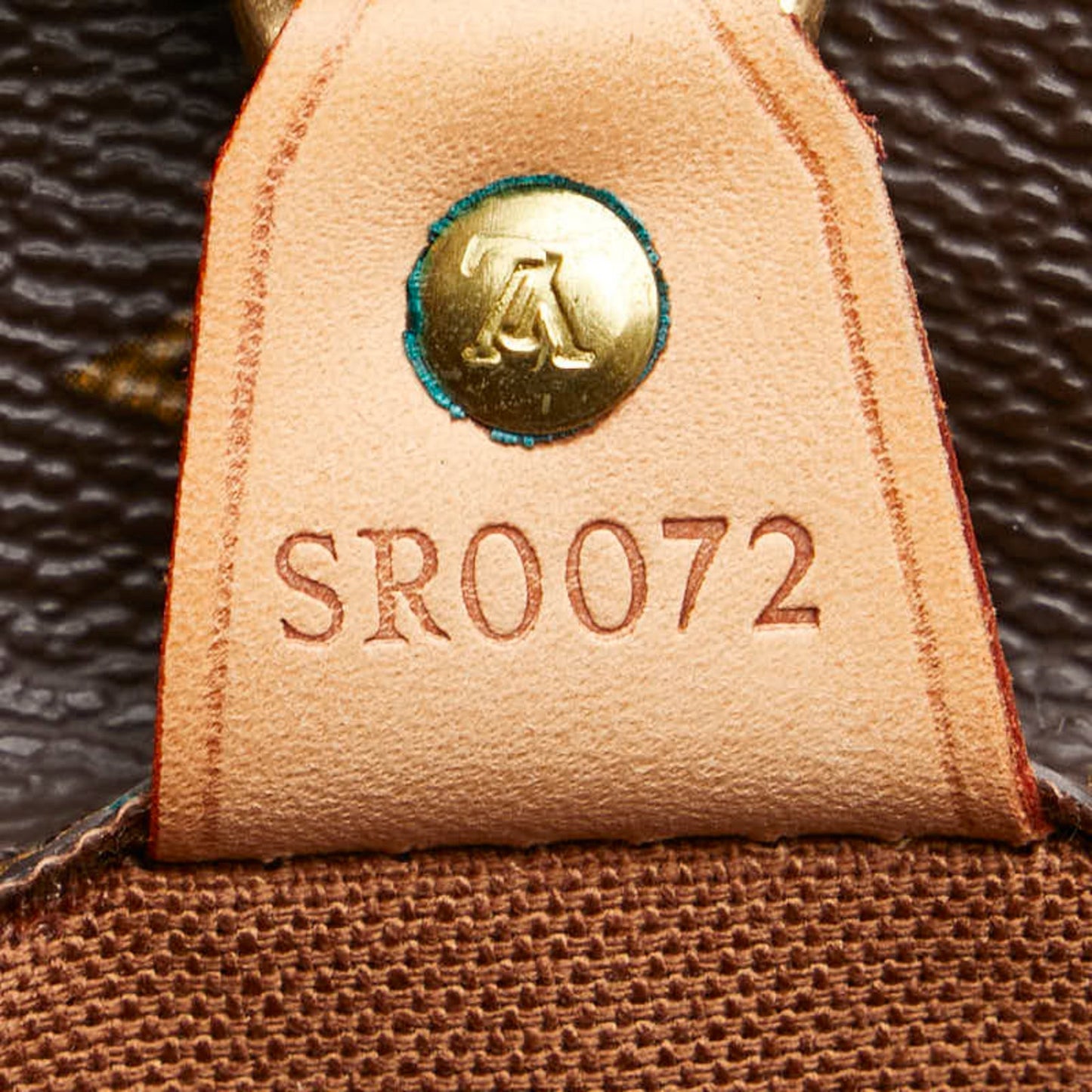 Louis Vuitton Brown Pvc Leather Shoulder Bag Tote Bag