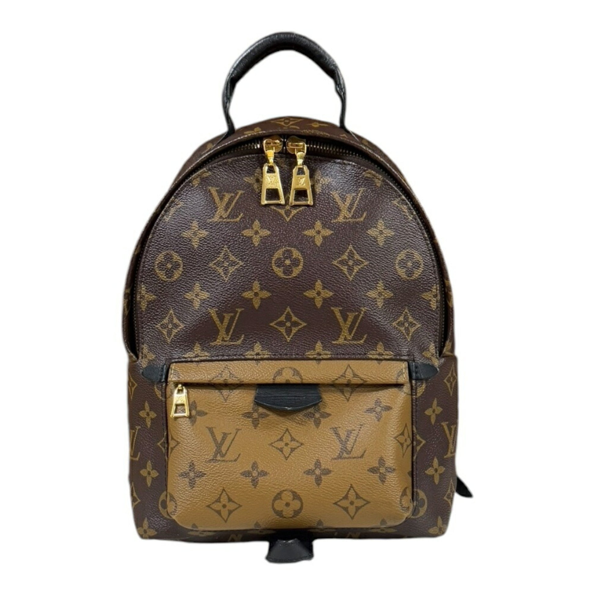 Louis Vuitton Brown Monogram Canvas Monogram Reverse Backpack ()